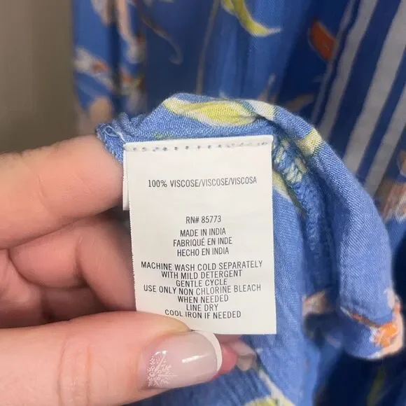 ✨O'Neill Juniors' Palmie Printed Maxi Sz Medium Dress✨ - Picture 12 of 14